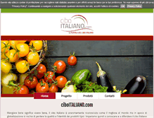 Tablet Screenshot of ciboitaliano.com